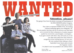 Plakat - WANTED